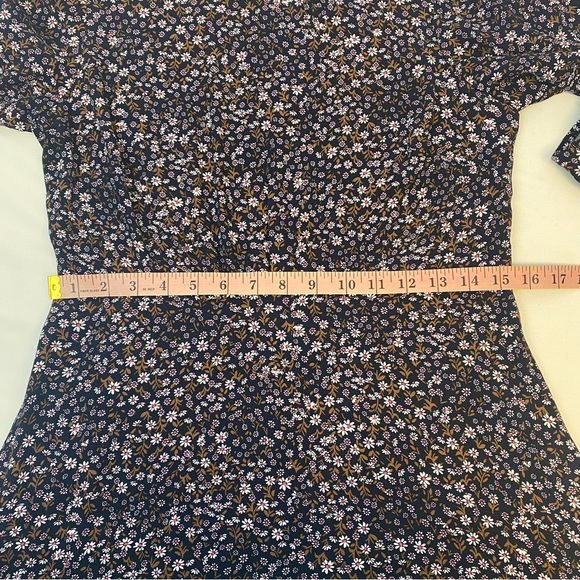 Ann Taylor LOFT Floral Mock Neck Dress - Picture 11 of 12